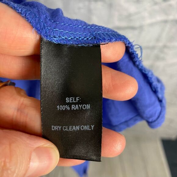 Lulus plunging scoopneck halter maxi wrap dress with tie and open back slit XS - Picture 7 of 8